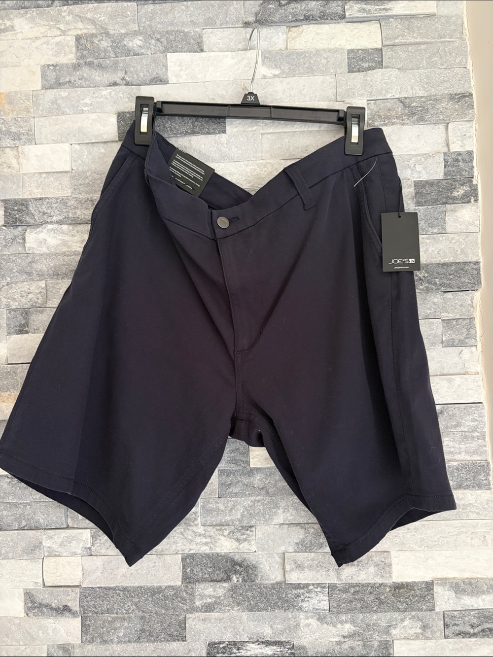 Joe's men's navy blue khaki shorts new with tags size 38